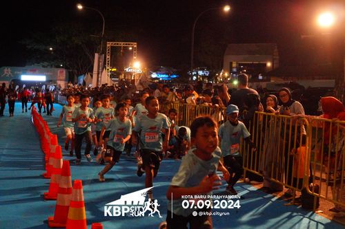 Race photo from KBP City Run 2024