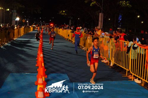 Race photo from KBP City Run 2024