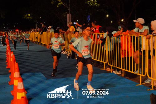 Race photo from KBP City Run 2024