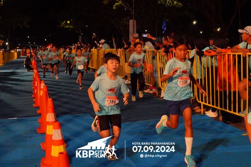 Race photo from KBP City Run 2024