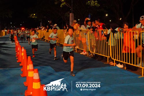 Race photo from KBP City Run 2024