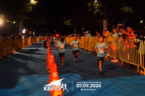 Race photo from KBP City Run 2024