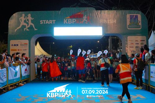 Race photo from KBP City Run 2024