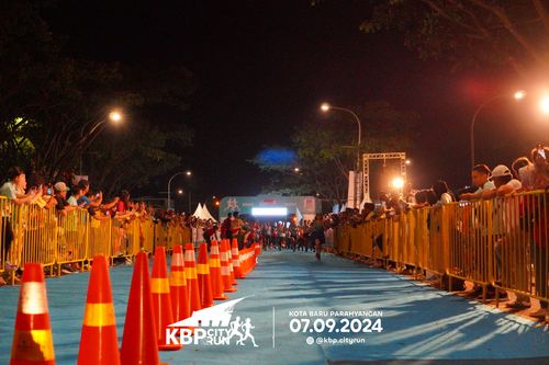 Race photo from KBP City Run 2024