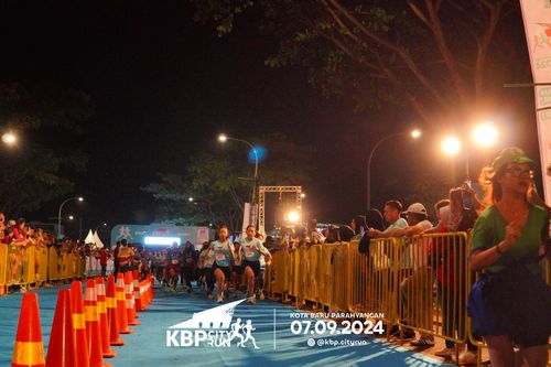 Race photo from KBP City Run 2024