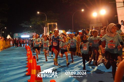 Race photo from KBP City Run 2024