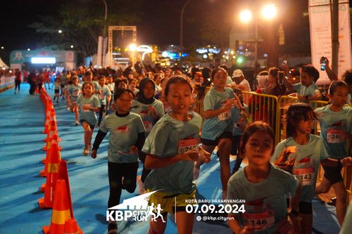Race photo from KBP City Run 2024