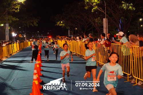Race photo from KBP City Run 2024