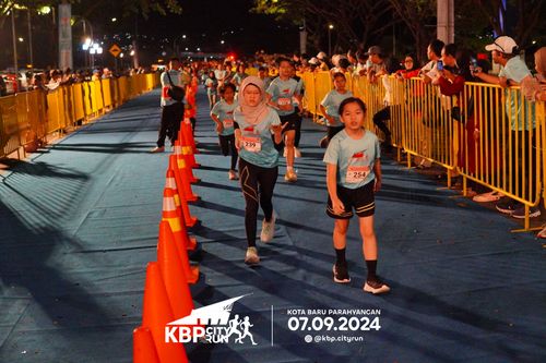 Race photo from KBP City Run 2024