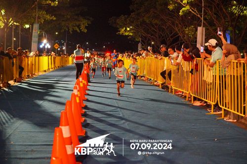 Race photo from KBP City Run 2024