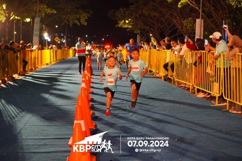 Race photo from KBP City Run 2024