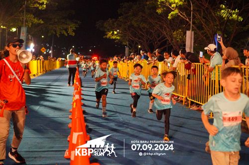 Race photo from KBP City Run 2024