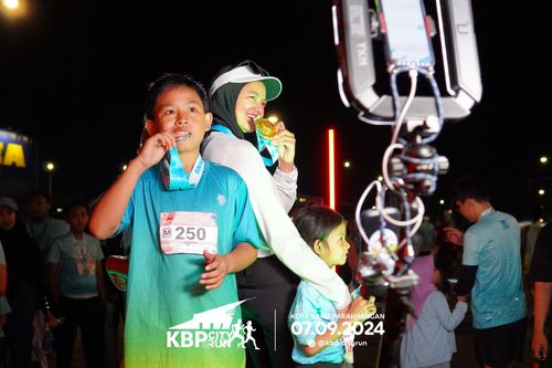 Race photo from KBP City Run 2024