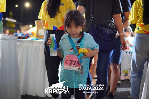 Race photo from KBP City Run 2024