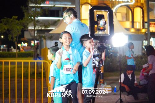 Race photo from KBP City Run 2024