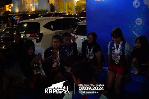 Race photo from KBP City Run 2024