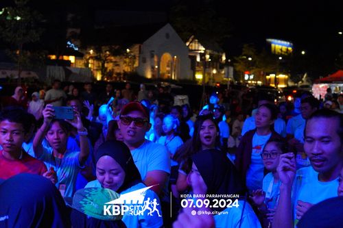Race photo from KBP City Run 2024