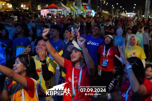 Race photo from KBP City Run 2024