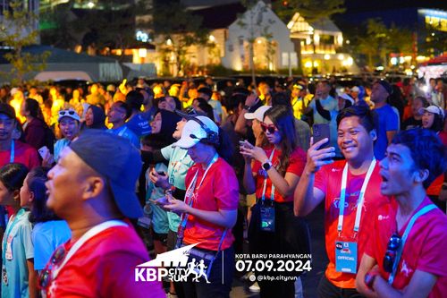 Race photo from KBP City Run 2024
