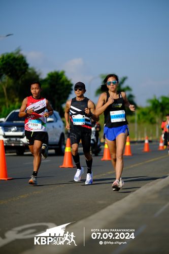 Race photo from KBP City Run 2024