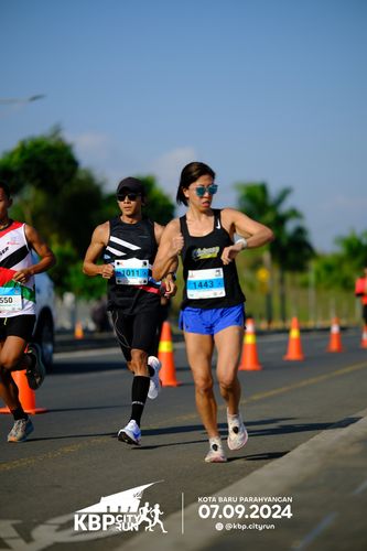 Race photo from KBP City Run 2024