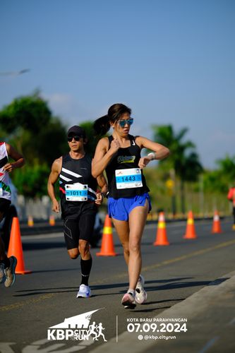 Race photo from KBP City Run 2024