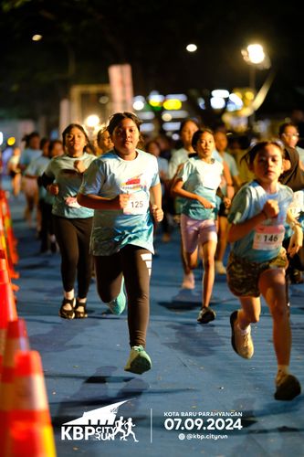 Race photo from KBP City Run 2024