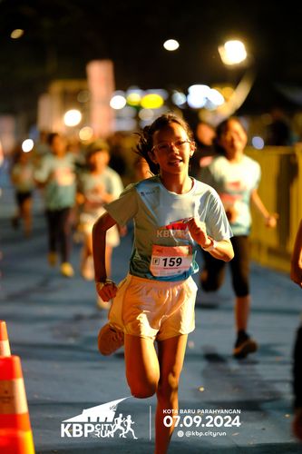Race photo from KBP City Run 2024