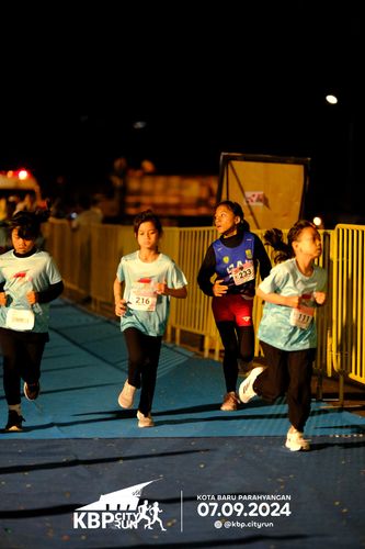 Race photo from KBP City Run 2024