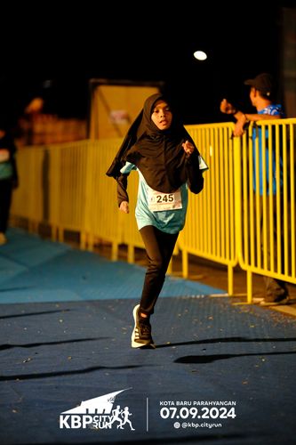 Race photo from KBP City Run 2024