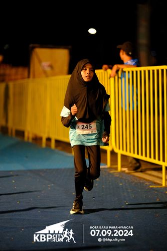 Race photo from KBP City Run 2024