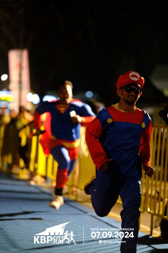 Race photo from KBP City Run 2024