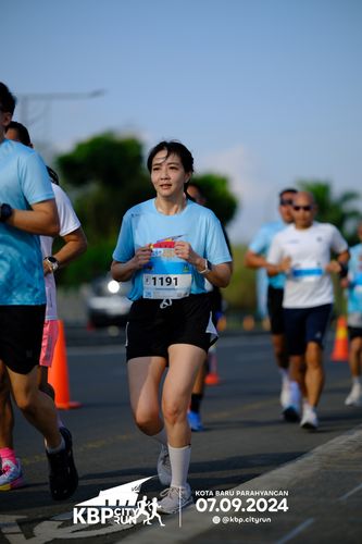 Race photo from KBP City Run 2024