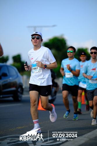 Race photo from KBP City Run 2024