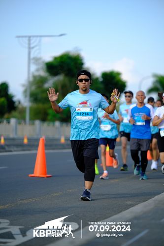 Race photo from KBP City Run 2024