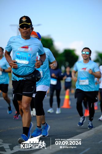 Race photo from KBP City Run 2024