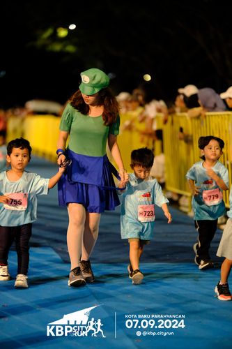 Race photo from KBP City Run 2024