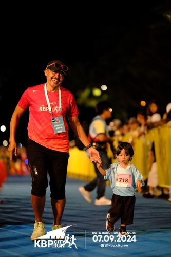Race photo from KBP City Run 2024