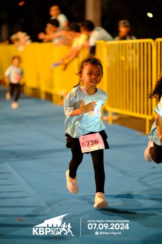 Race photo from KBP City Run 2024