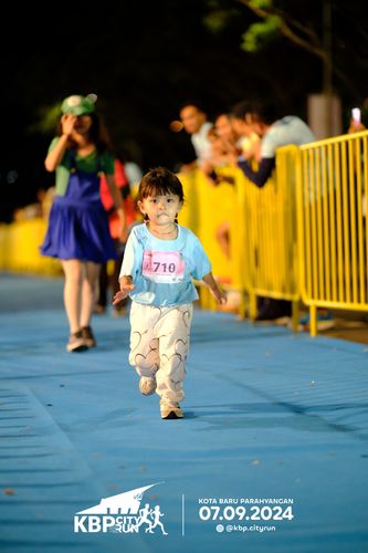 Race photo from KBP City Run 2024