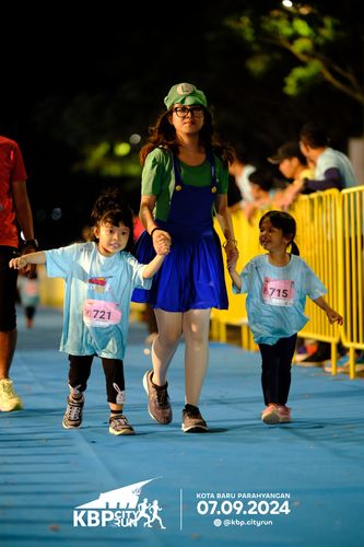 Race photo from KBP City Run 2024