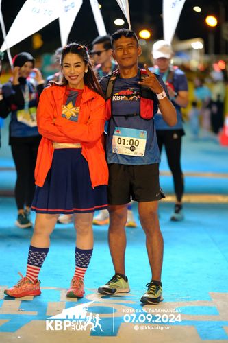 Race photo from KBP City Run 2024