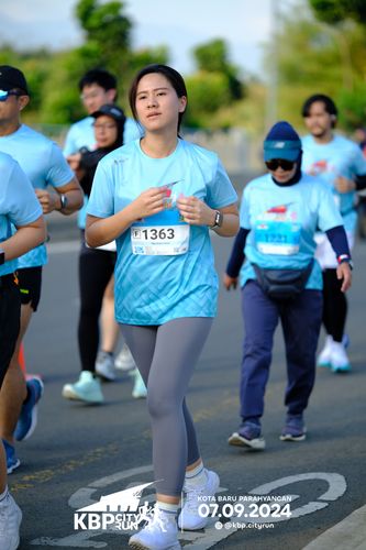 Race photo from KBP City Run 2024