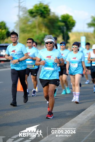 Race photo from KBP City Run 2024