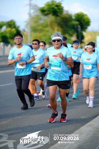 Race photo from KBP City Run 2024