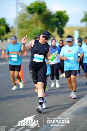 Race photo from KBP City Run 2024