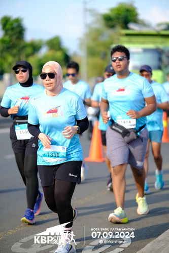 Race photo from KBP City Run 2024