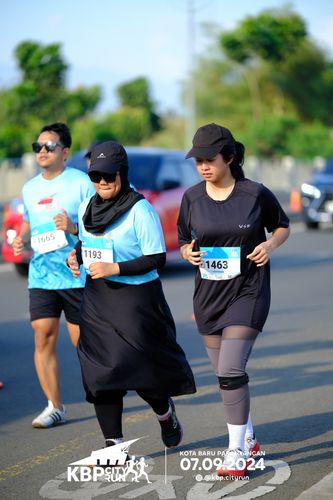 Race photo from KBP City Run 2024