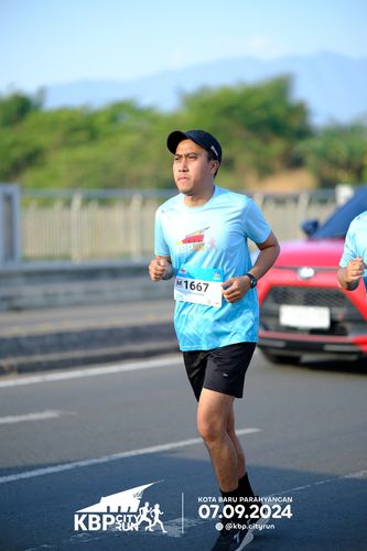 Race photo from KBP City Run 2024