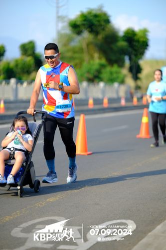 Race photo from KBP City Run 2024